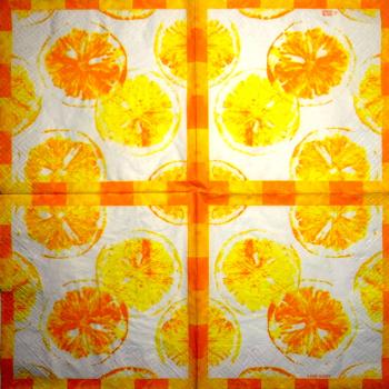 ORA-044 Oranges - 3-ply - ppd - Ilene Avery